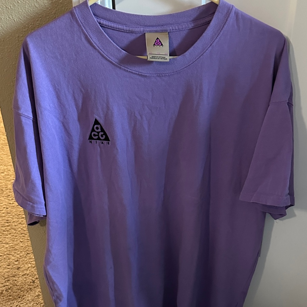 Nike ACG Men's Short Sleeve Tee in Purple